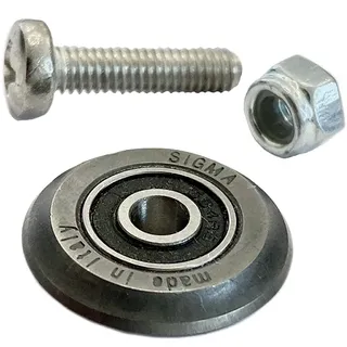 Sigma Ersatzrädchen MAX / Ø 19 mm kugelgelagert inkl. Achse (Art. 014MX) | 