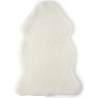 Hofbrucker Lammfell in Weiß - 80-90 cm