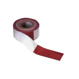 Kelmaplast Absperrband 500 m Rot/Weiß