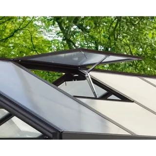 Vitavia Alu-Dachfenster zu Gewächshaus Zeus Poseidon schwarz