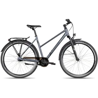 2R Manufaktur Cityrad TRS NEX Trapez, 7 Gang, Nabenschaltung Rücktritt, Nabenschaltung Rücktritt schwarz/grau schwarz 51 cm
