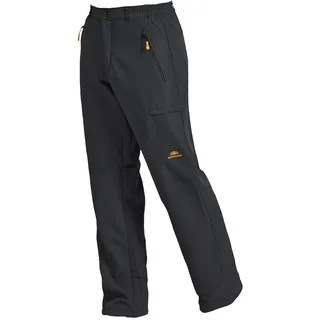 NORDCAP Herren Thermohose, Funktionelle Sporthose in Anthrazit, Wasserabweisende, atmungsaktive Wanderhose, Lange Freizeithose, Gr. 56 - 56