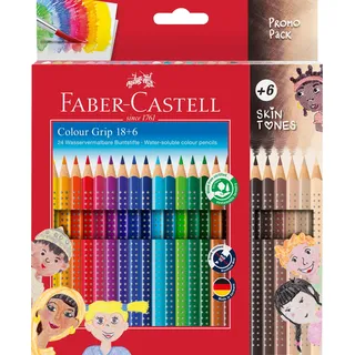 Faber-Castell Colour Grip Buntstifte 24 St.