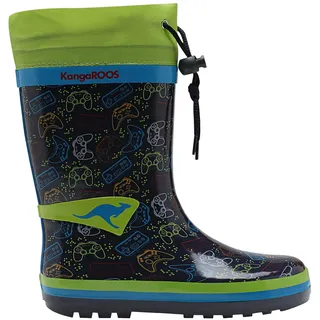 KangaROOS Gummistiefel dk Navy/Play, 25