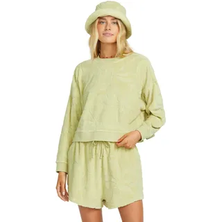BILLABONG Sun Tempo", Damen, Gr. XS, grün (wasabi), 70% Baumwolle, 30% Polyester, Sweatshirts