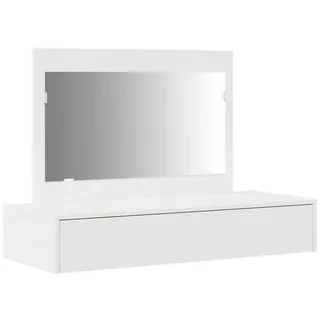 vidaXL Schminktisch Weiß 100x40x70 cm