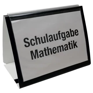 TimeTex Whiteboard-Tisch-Flipchart A4 ca. 33 x 25 cm Schwarz/Weiß