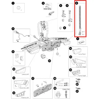 Thule Wheel strap kit | THULE Ersatzteil | 1500052846