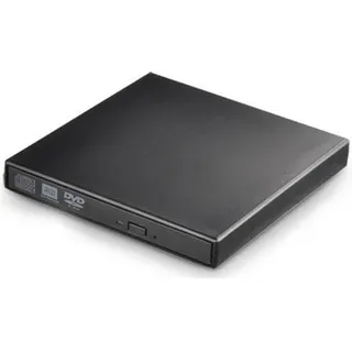 CoreParts Portable Slim (DVD Brenner), Optisches Laufwerk, Schwarz