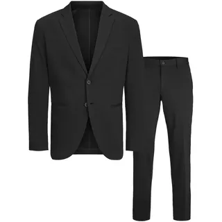 JACK & JONES Child Einreihiger Blazer und Hose JJEJAXON Anzug - Dark Navy - 11 Jahre
