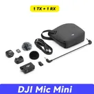 Dji mic mini (1 tx 1 rx) drahtloses mikrofon ultraleichtes detail reiches audio geräusch unterdrückung automatische begrenzung dji mic mini