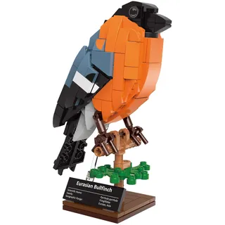 BlueBrixx Pro 107679 – Gimpel aus Klemmbausteinen mit 237 Bauelementen