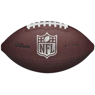 Wilson American Football NFL Stride, Mischleder, Junior, Braun