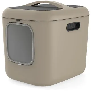 Rotho Biala XL Katzenklo beige aus Kunststoff