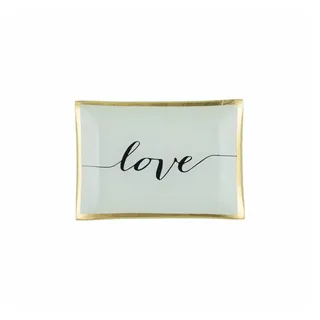 Giftcompany Dekoteller Love Plates Love M bunt