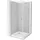 Roma Duo Duschabtrennung mit Tür rechts 90 190 Transparent/Chrom Duschwanne Flat 854-090-090-01-02-4010