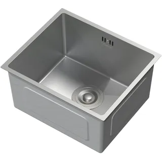 ML-Design Spülbecken Edelstahl × Silber