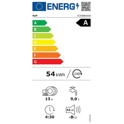 GVLEA10 (S155EBX03D + Z780BI01) 60 cm Geschirrspüler vollintegriert (ohne Front) Sehr leise 13 Maßgedecke aquaStop Funktion Wärmetauscher