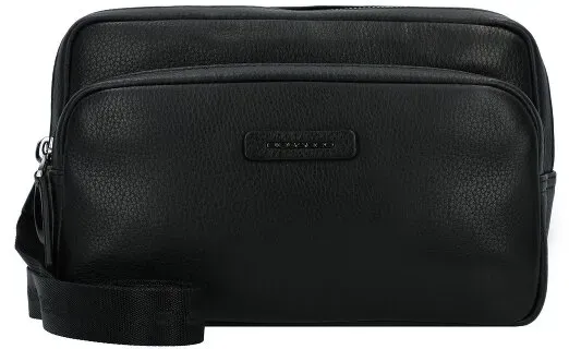 Piquadro Modus Special Umhängetasche RFID Schutz Leder 23 cm  schwarz