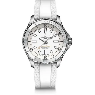 Breitling Damenuhr Superocean Automatic 36 A17377211A1S1 - silber