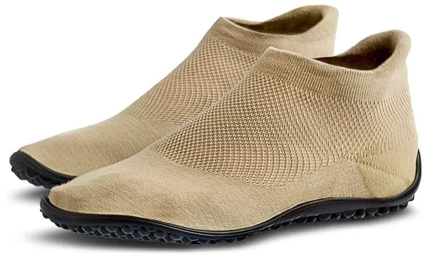 leguano sneaker Barfußschuhe sand- Gr. 36-37