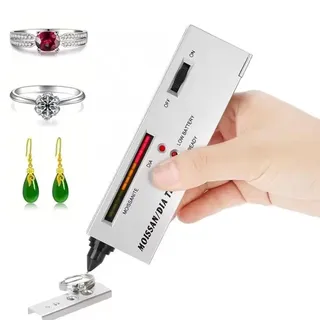 Goldtester, professionelles Goldtester-Set für Schmuck, tragbares, hochpräzises Diamantauswahlgerät, professionelles Schmuck-Diamant-Selektor-Set, für Anfänger und Experten 1