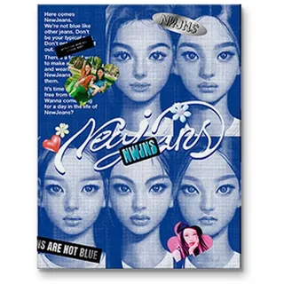 dreamus NewJeans - 1st EP 'New Jeans' album [Bluebook ver] (NEWJEANS)