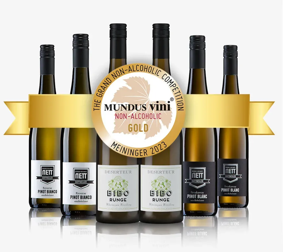 6er GOLD "MUNDUS VINI" VON MEININGER: 6 goldprämierte Flaschen