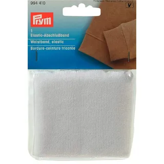 Prym 994410 Bundgummi zum Aufnähen, weiß, 1 Stück