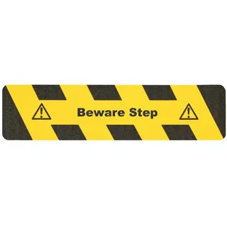 Mehlhose m2-AntirutschbelagTM 'Beware Step', LxB 610 x 150 mm