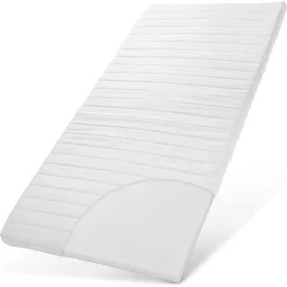 Bestschlaf Kaltschaum Matratzenauflage 100 x 200 cm weiß