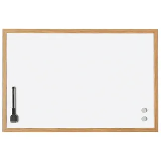 magnetoplan® magnetoplan Whiteboard 121927 MDF-Rahmen 790x590mm