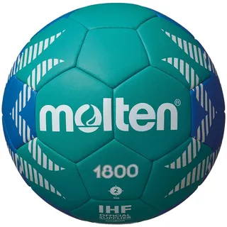Molten H2A1800-GB Handball Trainingsball grün/blau 2