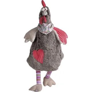 Sänger Wärmflasche 0,8L, Bezug Plüschtier, Henne Berta