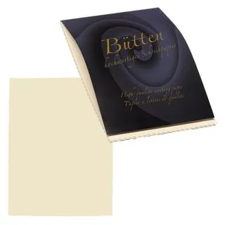 RÖSSLER Rössler-Papier Briefpapier Bütten ivory, A4, 80 g/m2, 50 Blatt