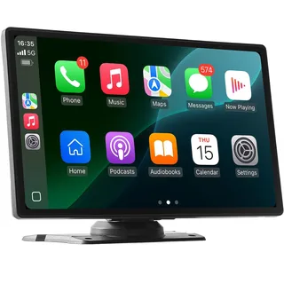 Vevor Kabelloses Autoradio (228,6 mm) HD-Radio mit Touchscreen, Apple CarPlay & Android Auto, Bluetooth, USB, FM
