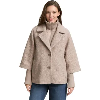 Tom Tailor 1046602 Jacke - Boucle Beige Melange - 2XL