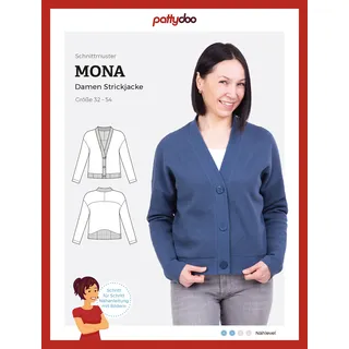 Pattydoo Papierschnittmuster Strickjacke Mona