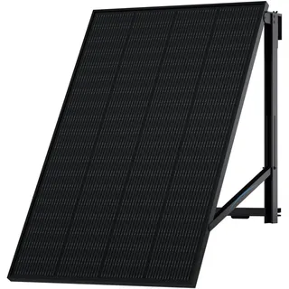 SUNSHARE RAY 200W Full Black Solarmodul inkl. Passender-Balkonhalterung – TopCon N-Typ – 25% Wirkungsgrad – Plug & Play – Für Balkonkraftwerk