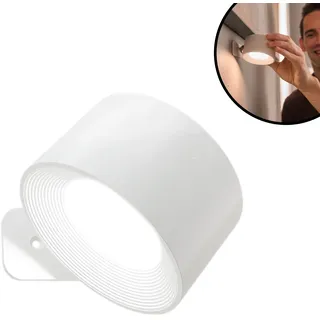 Best Direct Best Direct® Wandleuchte - schwenkbare Leselampe, Akku, USB Vigilamp POD