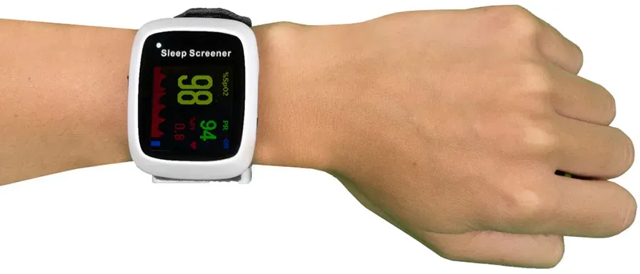 AP-20 Handgelenk-Pulsoximeter mit Flowmessung Sleep Screener