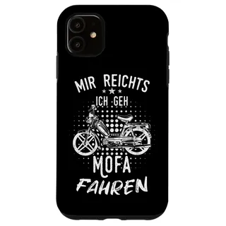 Hülle für iPhone 11 Mofa Mofaroller Moped