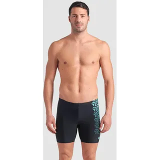 Arena Kikko V Swim Mid Jammer Graphic Black-water 5