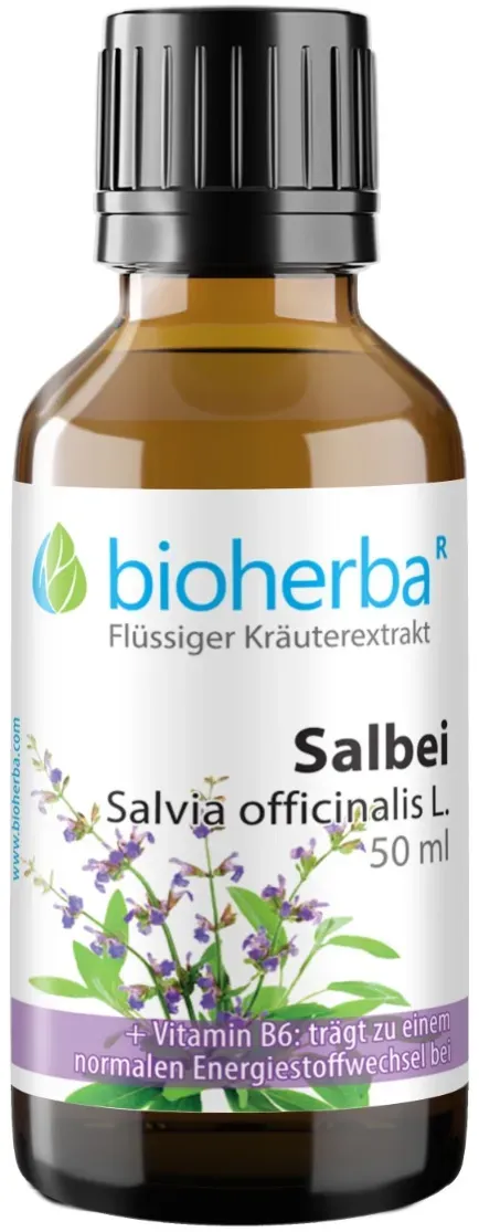 Salbei Salvia officinalis L. Tropfen Tinktur 50 ml