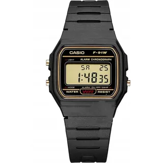 Casio F-91WG Digital Kunststoff 33 mm 9QDF