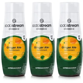 SodaStream Getränke-Sirup classics Ginger Ale 440ml (3er Pack)