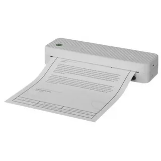 A4 Tintenloser Thermodrucker - 8-Zoll Portabler Farbthermodrucker White