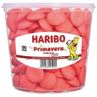 HARIBO Primavera Erdbeeren Maxi-Größe 150 St.