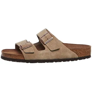 Birkenstock Arizona Weichbettung Veloursleder taupe 43