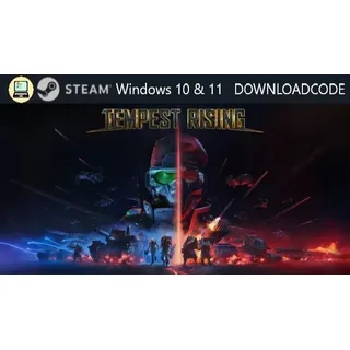 NEU PC Computer Spiel Tempest Rising für Windows 10 11 STEAM Download Code Key